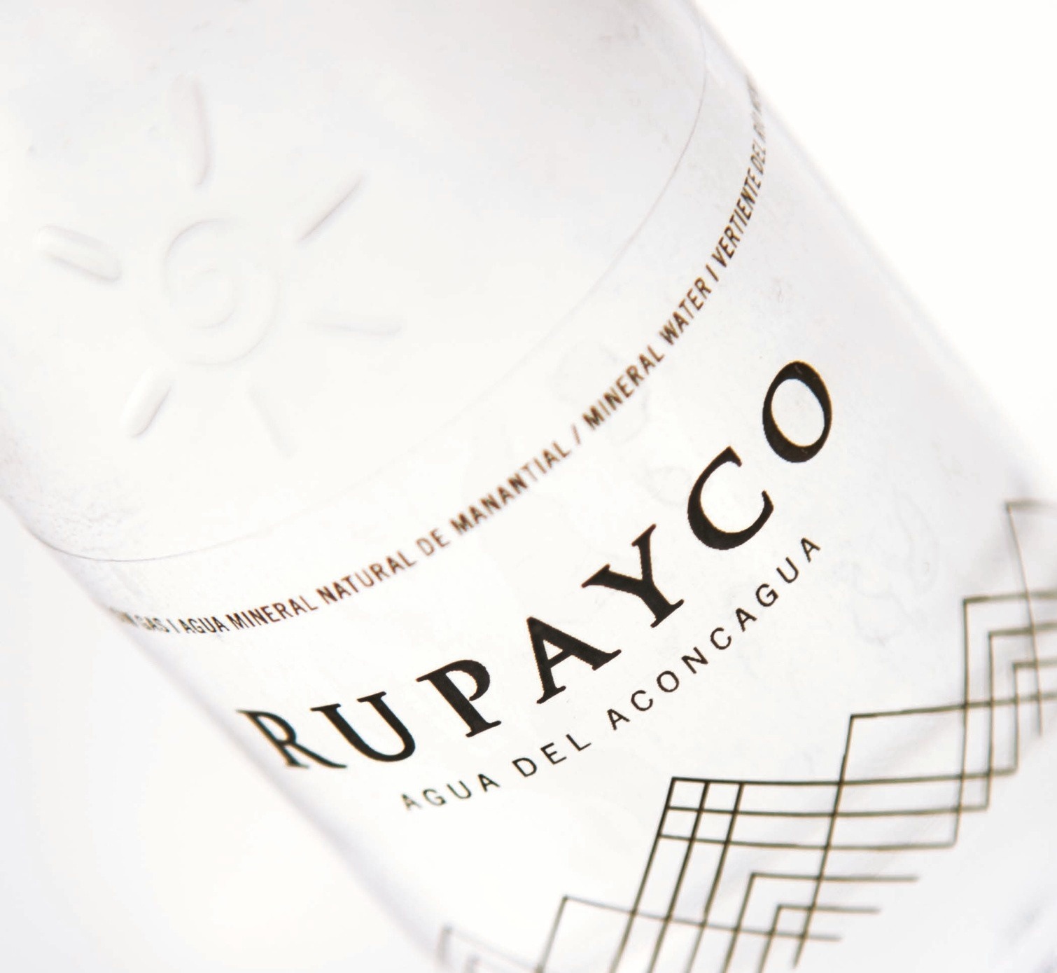 Botella Rupayco — Agua del Aconcagua